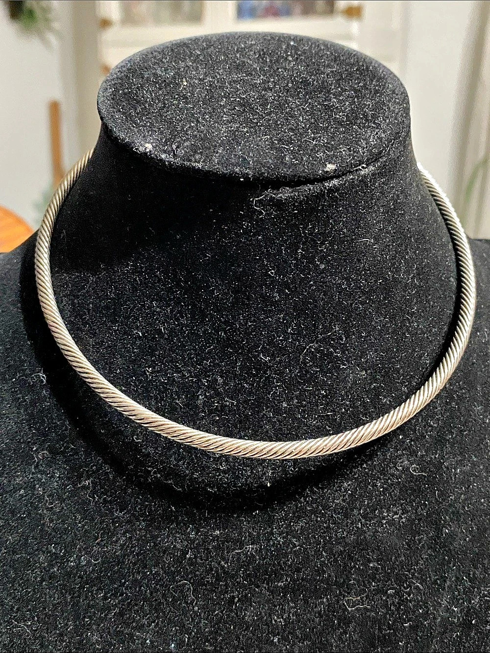 Twisted Rope Collar Necklace